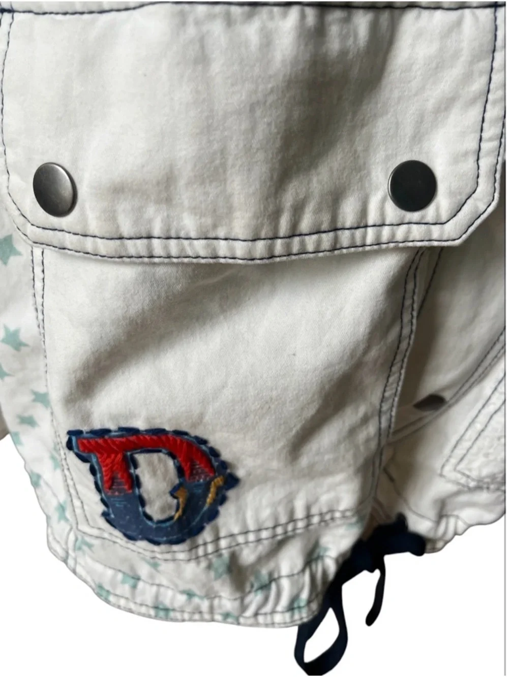 DOUBLE D RANCH EMBROIDERED AND PRINTED JACKET SIZE L